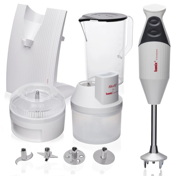 Bamix SwissLine Superbox Immersion Blender 200W Light Grey